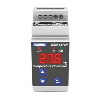 Regolatore di temperatura On/Off Emko ESM, 10 → 30 V CC, 90x35x61.2mm, 1 uscita Relè