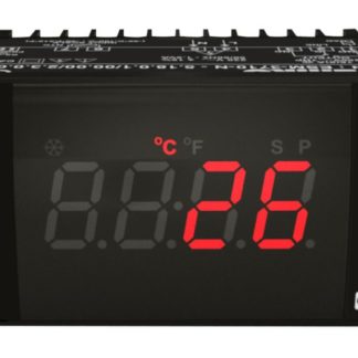 Regolatore di temperatura On/Off Emko ESM, 230 V c.a., 76x34.5x71mm, 1 uscita Relè