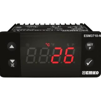 Regolatore di temperatura On/Off Emko ESM, 10 → 30 V CC, 76x34.5x71mm, 1 uscita Relè