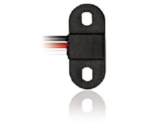 Sensore effetto Hall RS PRO, uscita NPN, 24 V cc, corpo Flat, Montaggio a flangia