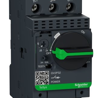 Interruttore automatico del motore Schneider Electric, 24 → 32 A TeSys
