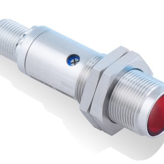 Sensore fotoelettrico Cilindrico Baumer, a diffusione, rilevamento 0 → 800 mm, uscita PNP