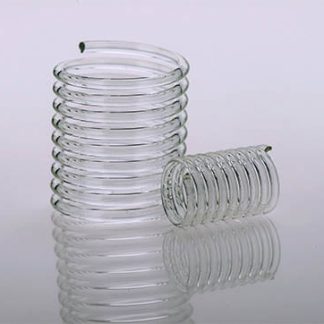 Hilgenberg Borosilicate Glass Wilson Multi Turn Helices, Pk of 1L