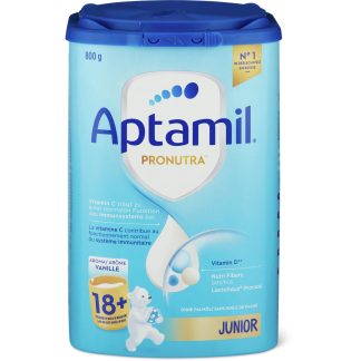 Aptamil Pronutra 18+ Junior · Follow-on milk with vanilla taste · From 18 months