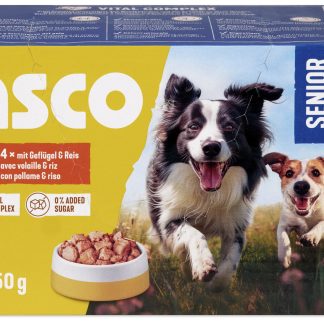 Asco Senior · pâté · Chicken, turkey and rice