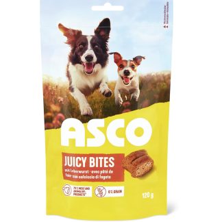 Asco Treat · Snacks for adult dogs · with liver sausage