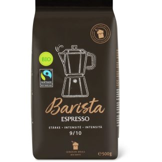 Barista · ground coffee · intensity 5/5