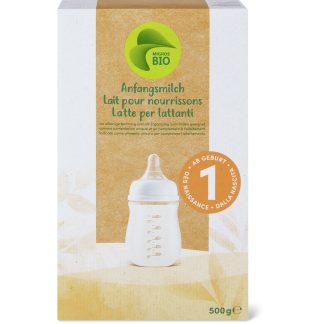 Migros Bio · First infant milk · From brith