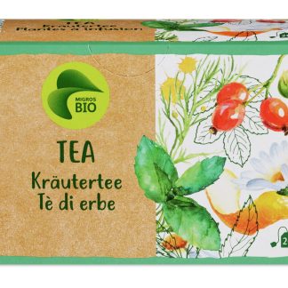 Migros Bio · herbal infusion · delicate and fresh