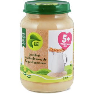 Migros Bio · Semolina porridge · From 5 months