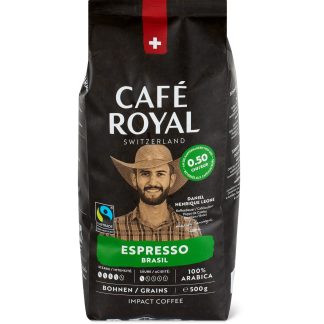 Café Royal Brasil · Coffee beans · Espresso, Intensity 4/5, Acidity 1/5