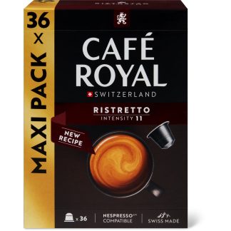 Café Royal · Aluminum coffee capsules · Ristretto - intensity 11/10