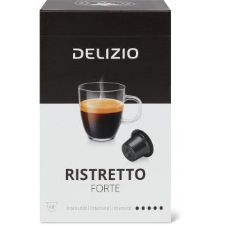 Delizio Ristretto · Coffee Capsules · Ristretto Forte, Delizio system