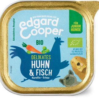 Edgard & Cooper Junior · organic pâté · fish and chicken