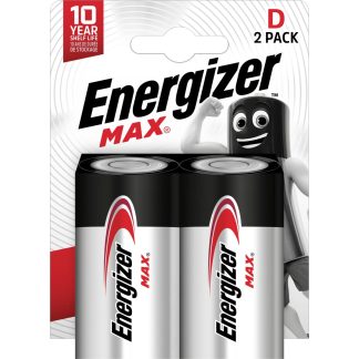 Energizer max · Batteries D · LR20