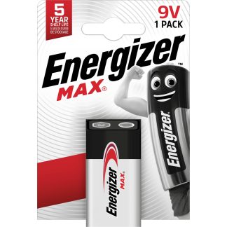 Energizer max · Batteries 9V · 6LR61