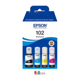 Epson 102 EcoTank CMYBK - Multipack · Ink cartridges · 4 colours