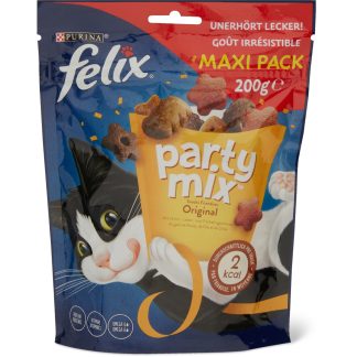 Felix · Snack for cat · Party Mix - Original: with chicken, liver & turkey taste
