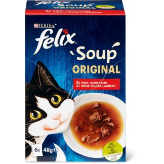 Felix Soup · sliced in soup · meat