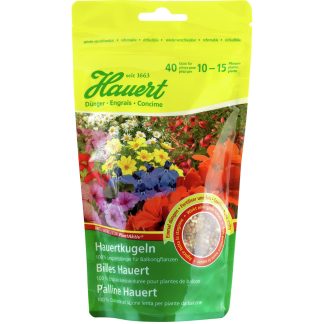 Hauert · Fertiliser tusk balls · for balcony plant