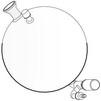 Heidolph 10L Receiving Flask with Drainage Underneath