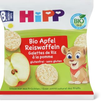 HiPP Bio · Apple rice wafers · From 8 months