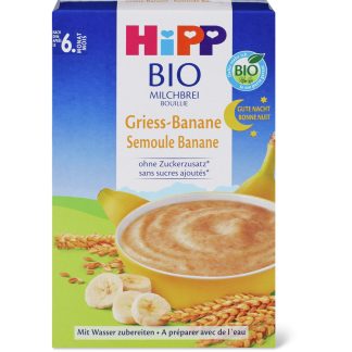 HiPP Bio · Baby porridge semolina-banana · After 6 months