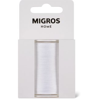 Migros Home · Sewing machine thread · White,  cotton