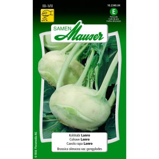 Samen Mauser · Vegetables seeds · Kohlrabi Lanro