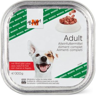 M-Budget Adult · Slices in jelly · with beef and liver