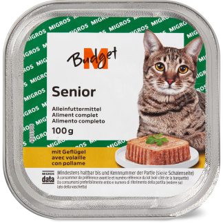M-Budget Senior · pâté · poultry