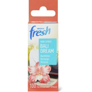 Migros Fresh · Mini-spray refill · Bali Dream