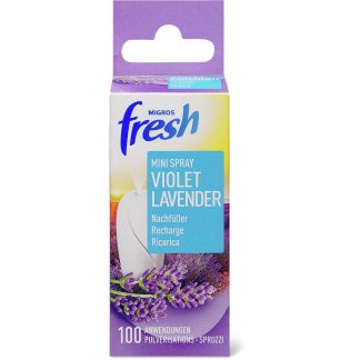 Migros Fresh · Mini-spray refill · Violet Lavender