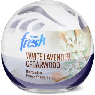 Migros Fresh · Air freshener · White lavender and cedarwood