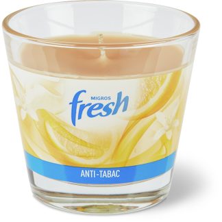 Migros Fresh · Scented candle · anti-tobacco, 130g
