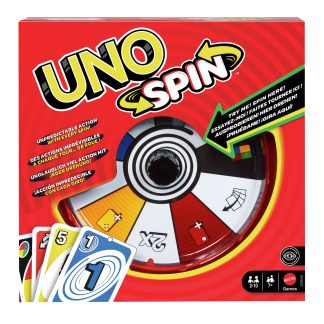 Mattel Games · UNO Spin · from 7 years old