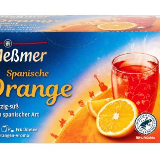 Messmer · Fruit tea · Spanish orange flavour