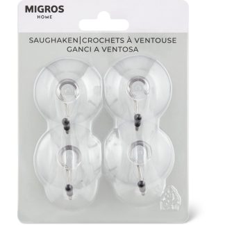 Migros Home · Suction hook transparent