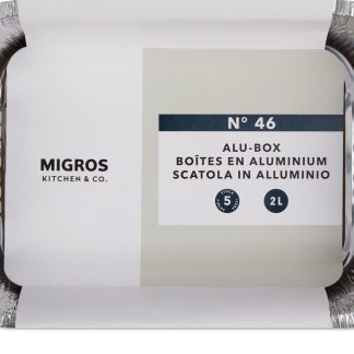Migros Kitchen & Co. N°46 · Aluminium trays · 2l