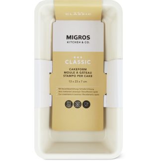 Migros Kitchen & Co. Classic · Cake mould · 13 x 23 x 7 cm