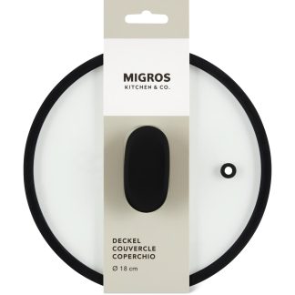Migros Kitchen & Co. · Glass lid · ø 18cm