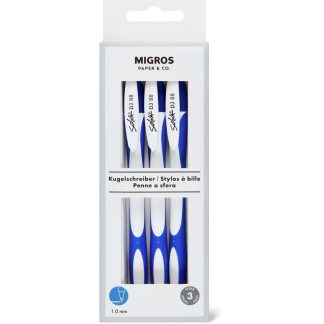 Migros Paper & Co. · Ballpoint pen · 1.0 mm - Blue