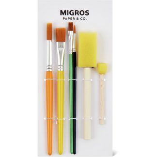 Migros Paper & Co. · Set of brushes