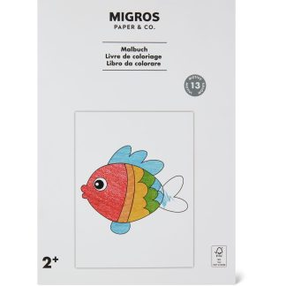 Migros Paper & Co. · Colouring book · +2 years, 13 designs