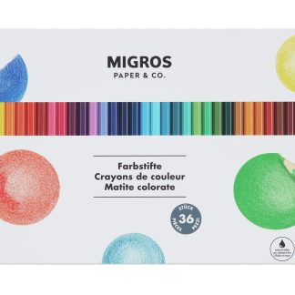 Migros Paper & Co. · Coloured pencils · for water colouring