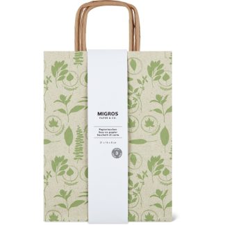 Migros Paper & Co. · Paper bags · 21 x 16 x 8cm