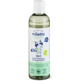 Milette Baby Care · Skin care cream for babies · Panthenol & shea butter