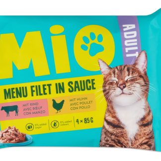 Mio · sliced in sauce · beef, chicken