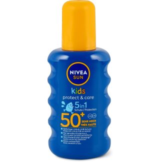 Nivea Sun Kids · Kids sun spray · 50+, UVA/UVB, Waterproof