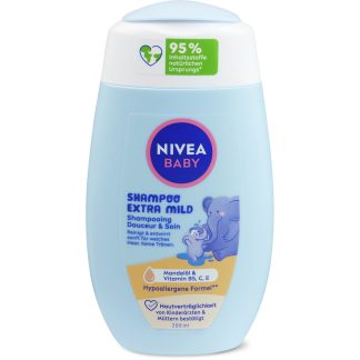 Nivea Baby · Baby Shampoo · Almond oil